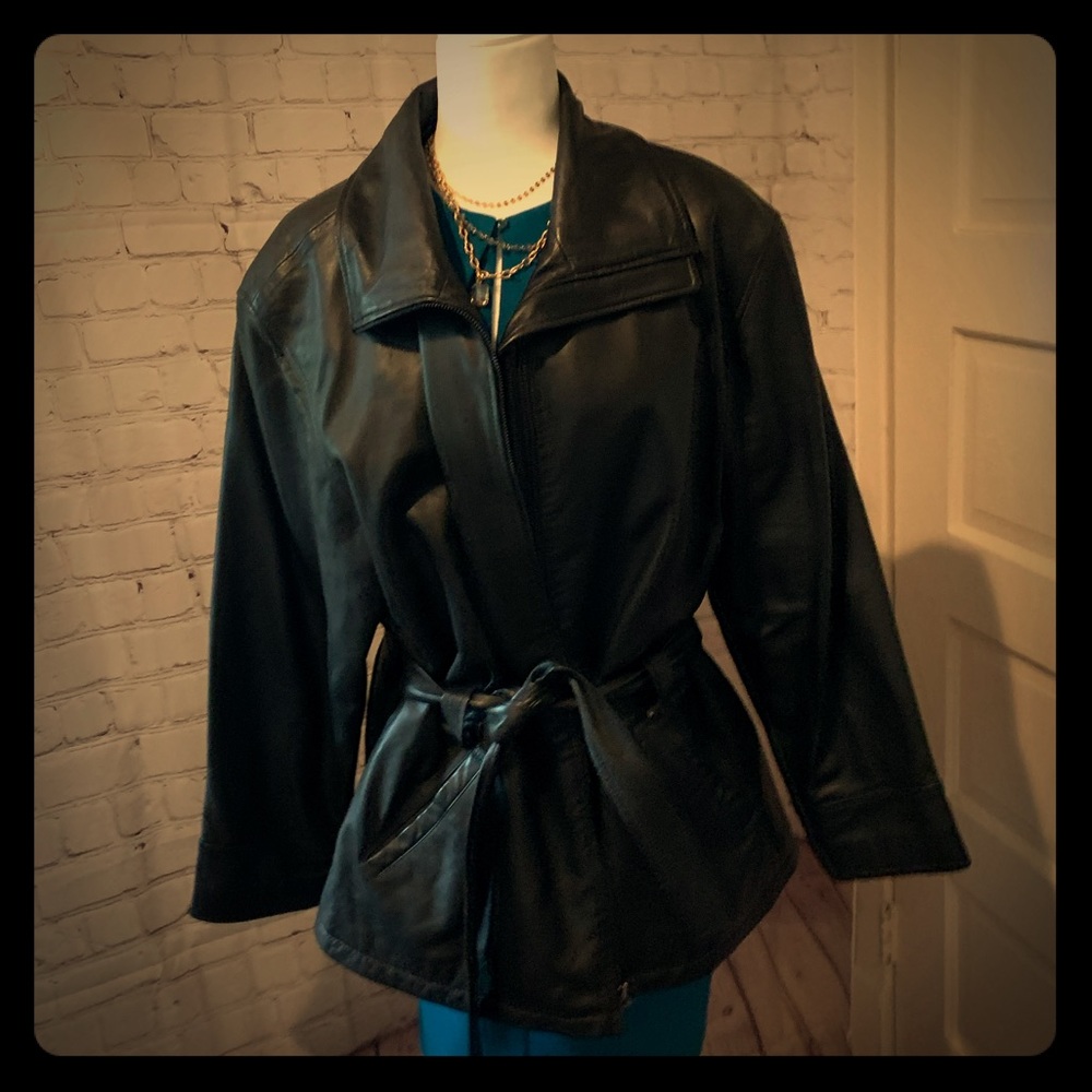 JLC Leather Jacket XL Heavy! Nice!